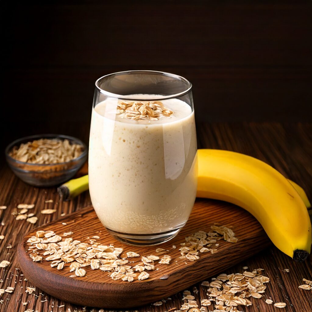 smoothie avena platano